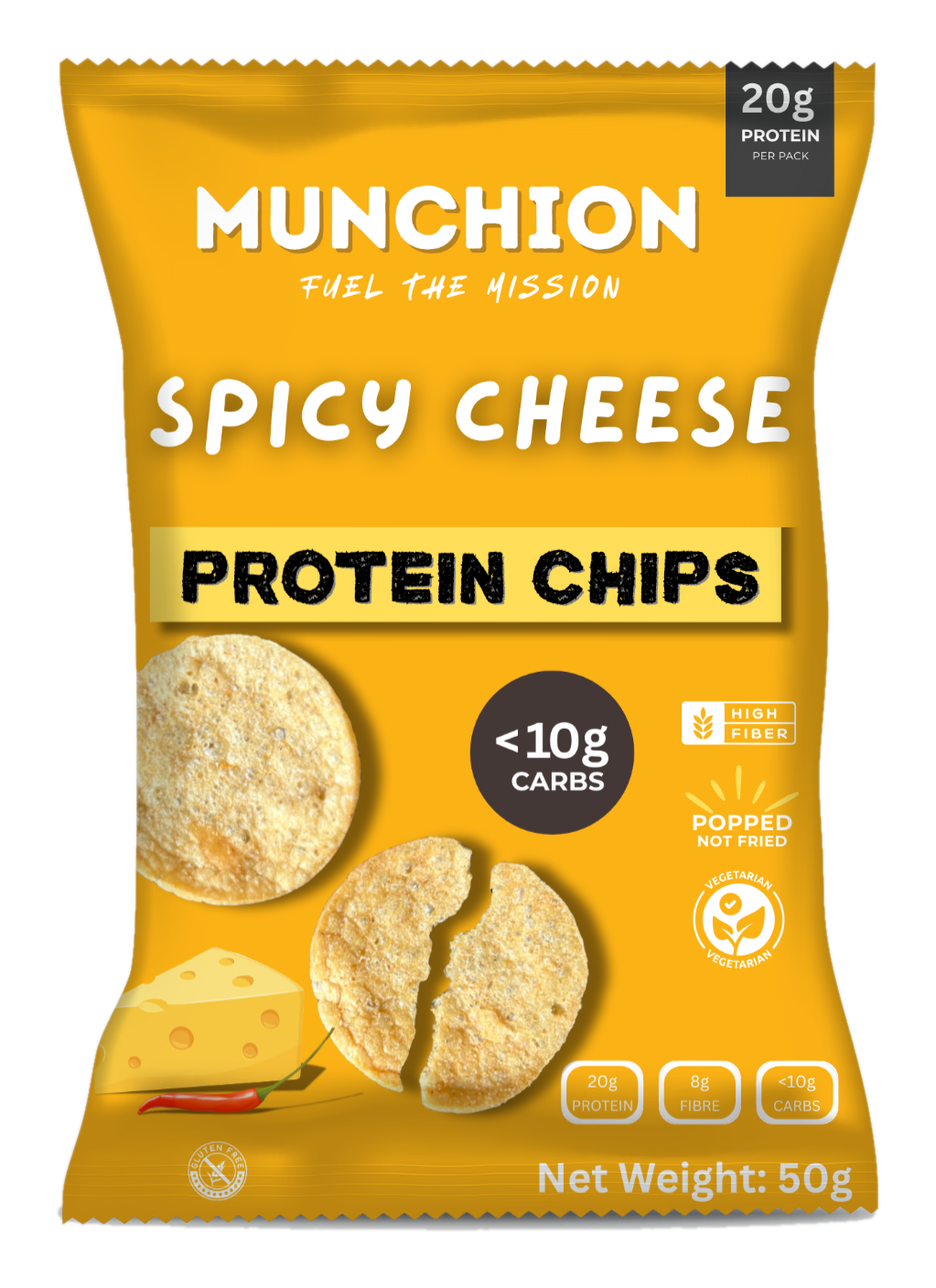 Munchion spicy cheese pack